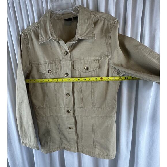 ERIKA Utility Jacket, Khaki, Sz: M, 70-00 - Picture 4 of 12